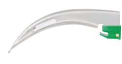Одноразовый металлический клинок Макинтош Ф.О.для фиброоптических рукояток - фото 5318