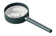 Лупа техническая ручная асферическая в металлической оправе, диаметр 50 мм, 5.0х (20.0 дптр)