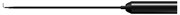 Электрод-крючок, удлиненный стержень, фиксация на держателе,  ЕМ141