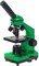 Микроскоп школьный Эврика 40х-400х в кейсе (лайм) - фото 7828