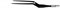 Биполярный пинцет байонетный прямой, длина 190 мм, 8 х 0,5 мм, "евростандарт",  ЕМ259-2Е - фото 7985