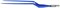Биполярный пинцет байонетный прямой антипригарный CLEANTips, длина 230 мм, 6 х 1 мм, "евростандарт",  ЕМ261-1СЕ - фото 8024