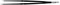 Биполярный пинцет прямой, длина 250 мм, 8 х 1 мм, "евростандарт",  ЕМ255Е - фото 8062