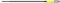 Электрод-петля для ЛОР практики, 3 х 0,2 мм,  ЕМ149-1 - фото 8469